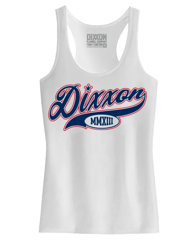 Women's All Star Tank - Red, White, & Blue sold by Dixxon