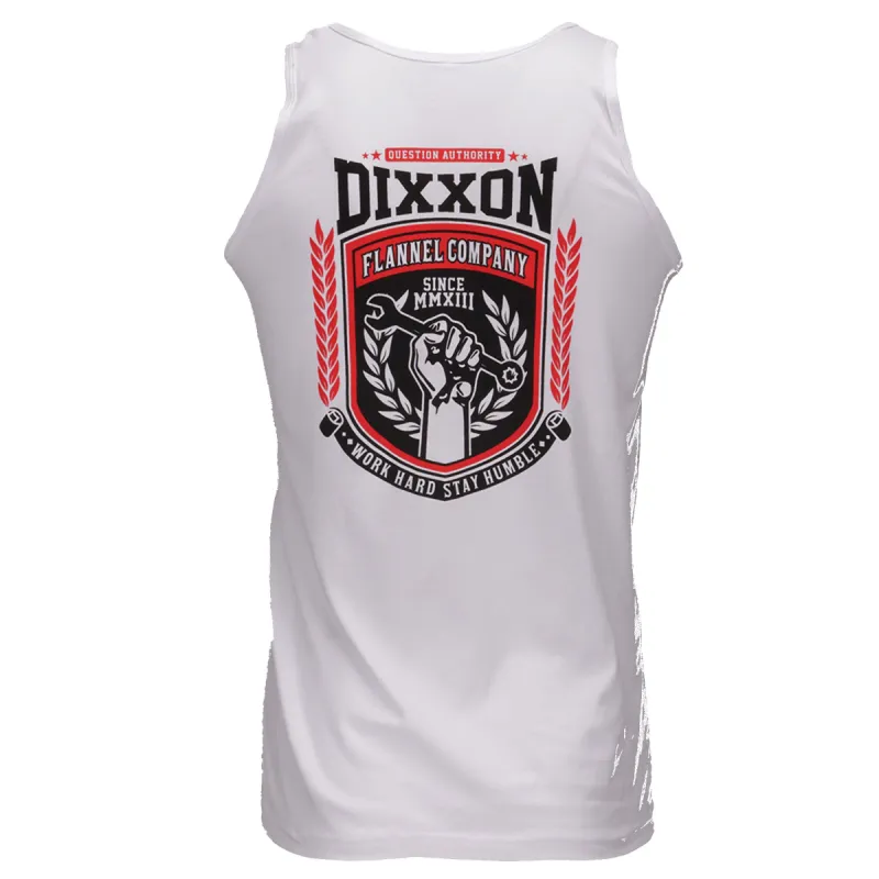 Against the Grain Tank - White sold by Dixxon