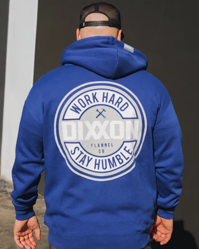 Gray Corpo Zip Up - Blue sold by Dixxon