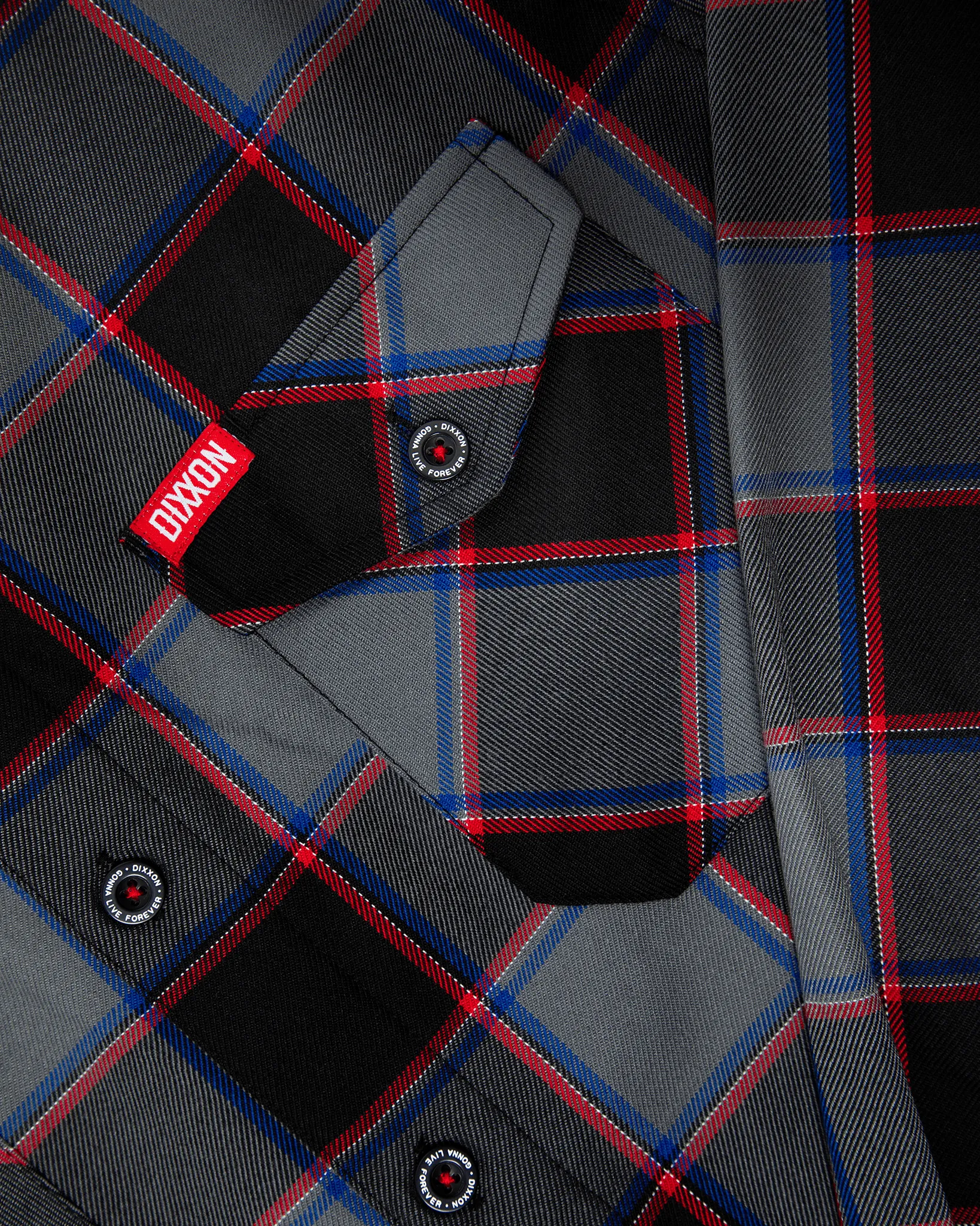 Women's Gonna Live Forever Flannel sold by Dixxon product image thumbnail 5