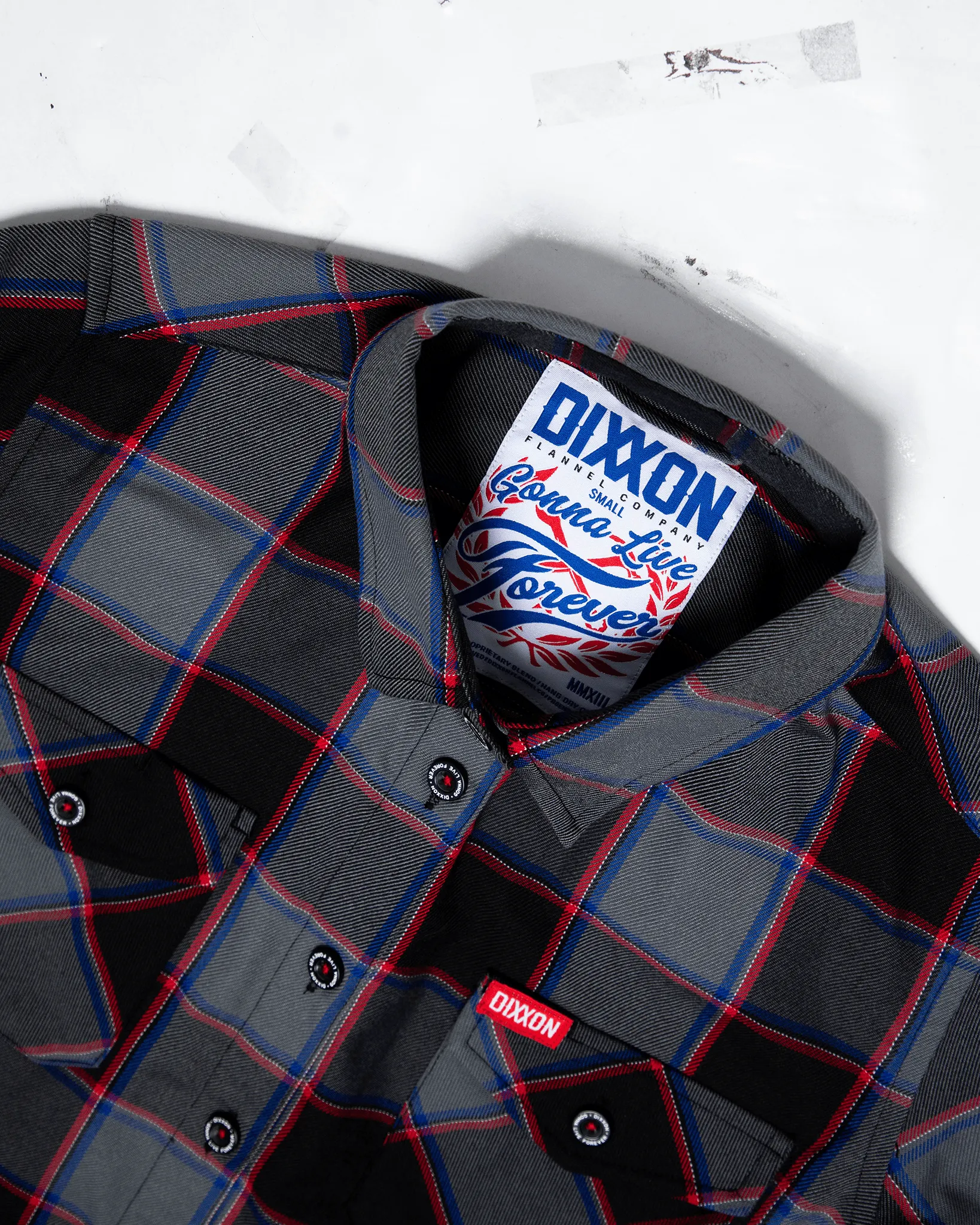 Women's Gonna Live Forever Flannel sold by Dixxon product image thumbnail 4