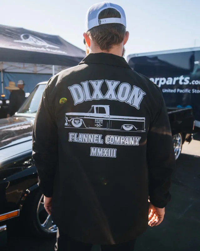 Blue & White C10 Coaches Jacket - Black sold by Dixxon