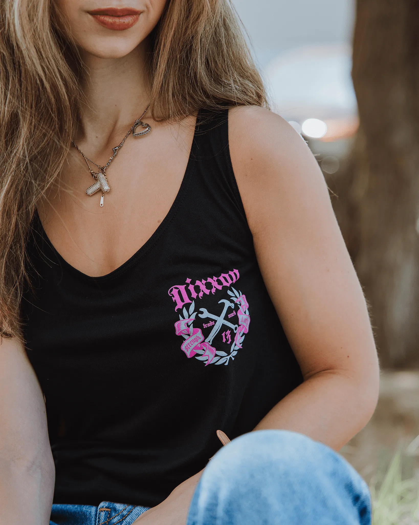 Women's Award Flowy Tank - Pink sold by Dixxon product image thumbnail 2