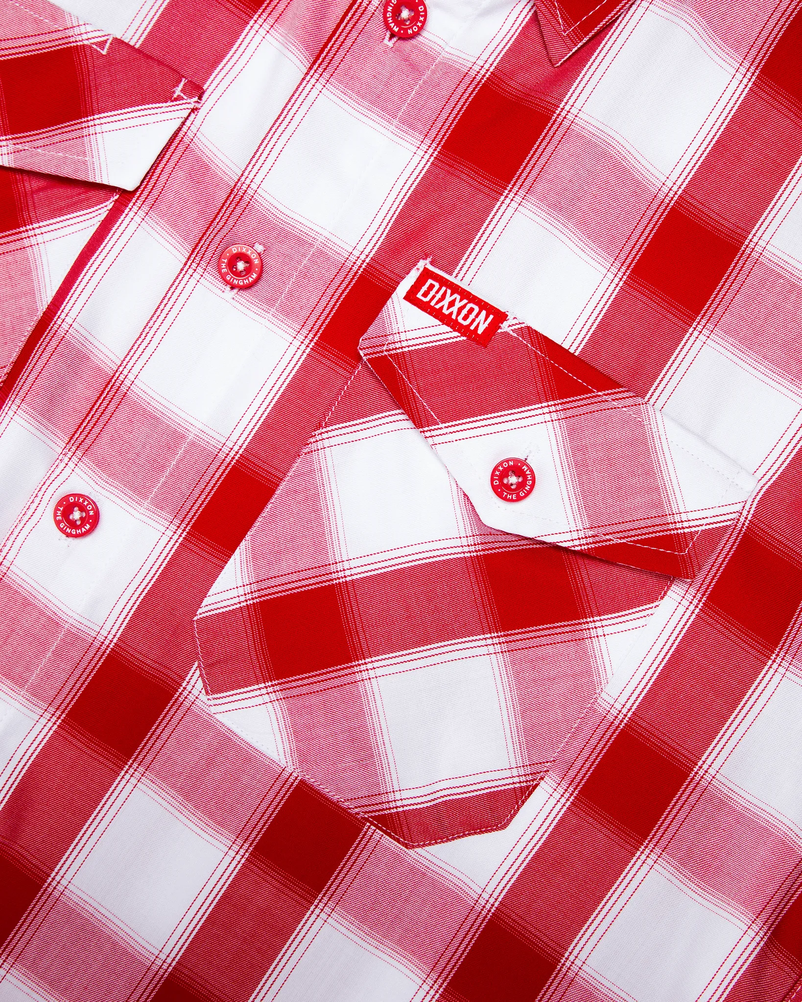 Gingham Bamboo Short Sleeve sold by Dixxon product image thumbnail 5