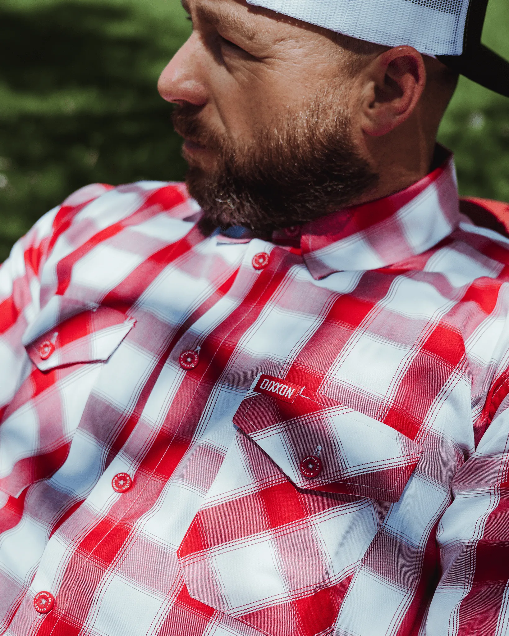 Gingham Bamboo Short Sleeve sold by Dixxon product image thumbnail 3