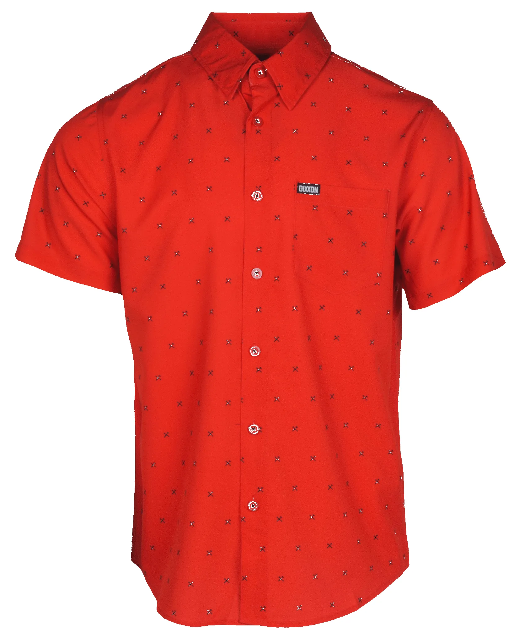 Finney Party Shirt - Red & Black sold by Dixxon product image thumbnail 2