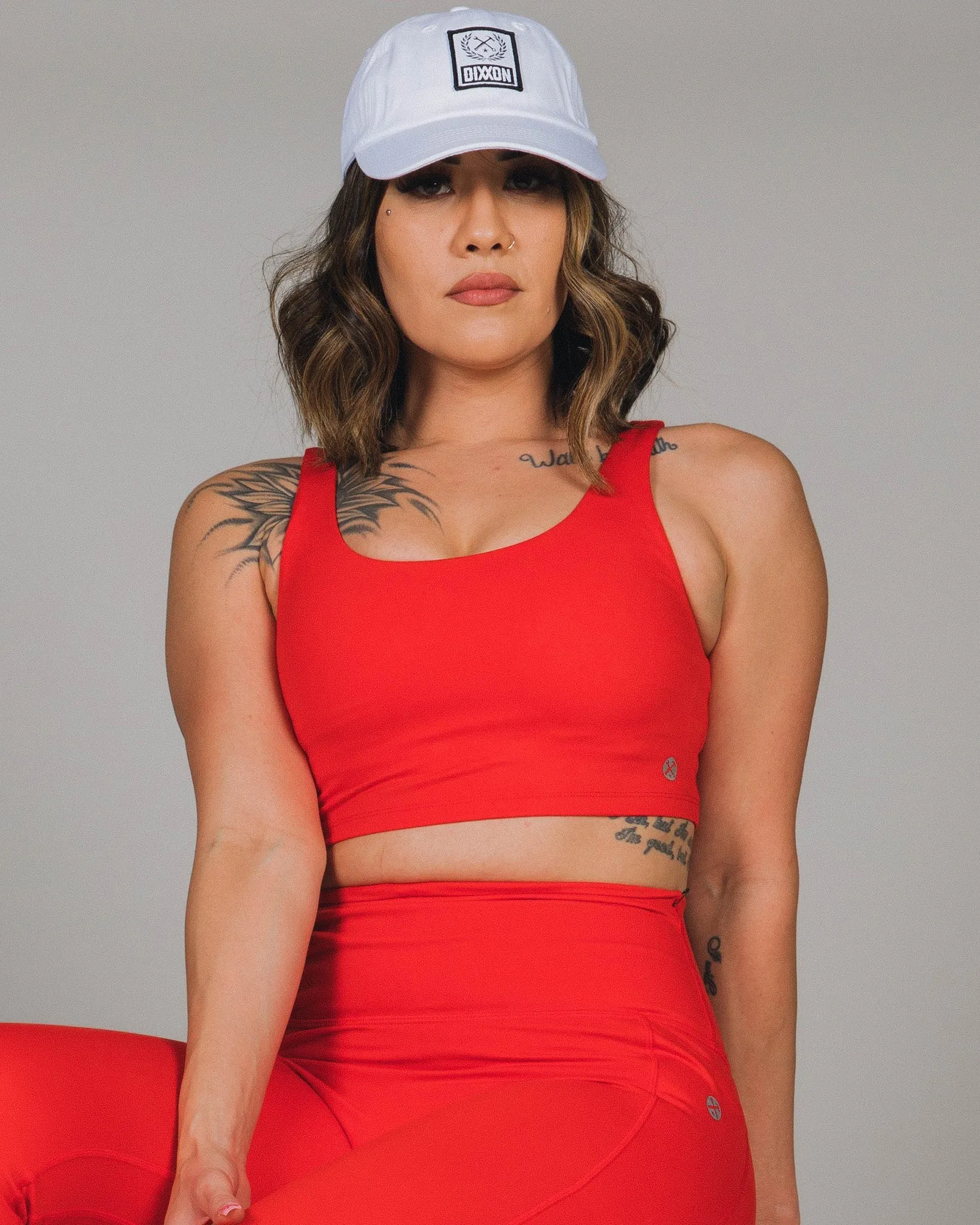 Women's Classic Sports Bra - Red sold by Dixxon