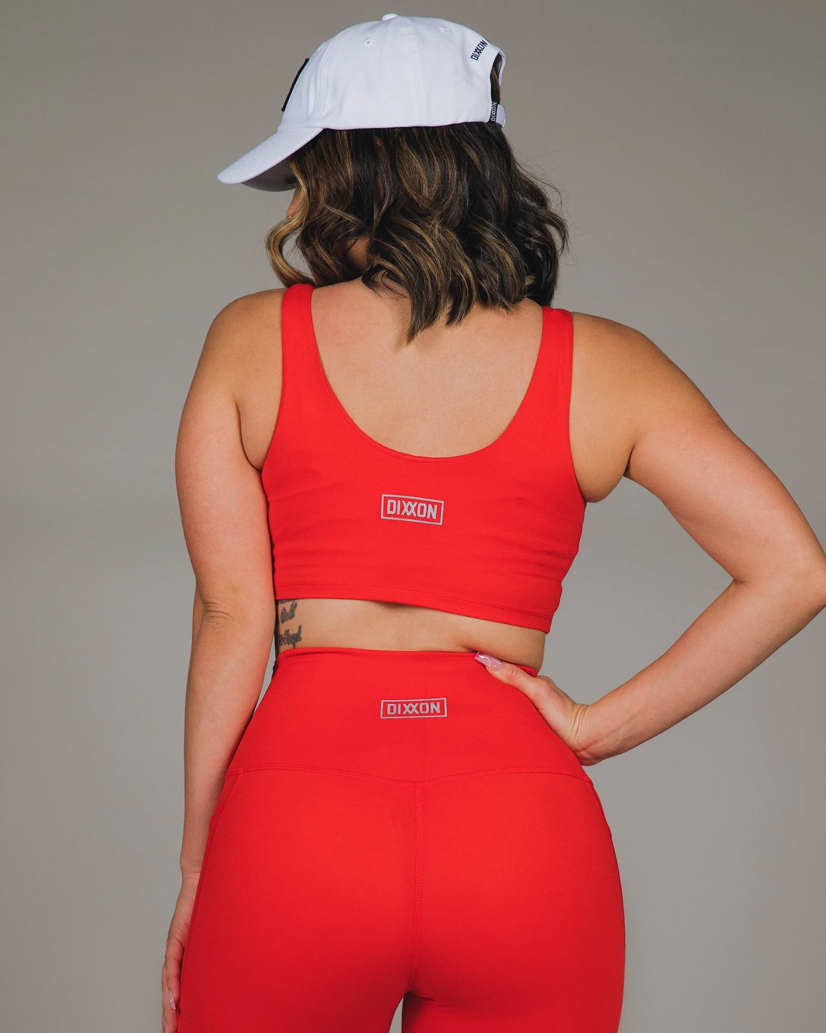 Women's Classic Sports Bra - Red sold by Dixxon product image thumbnail 2