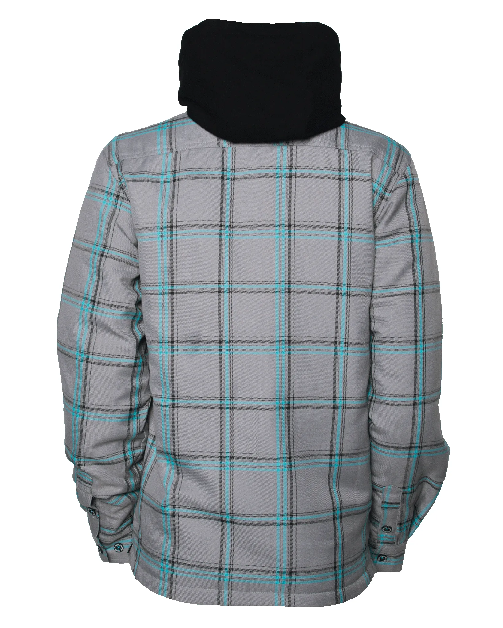 Women's Midtown Hooded Flannel Jacket sold by Dixxon product image thumbnail 3