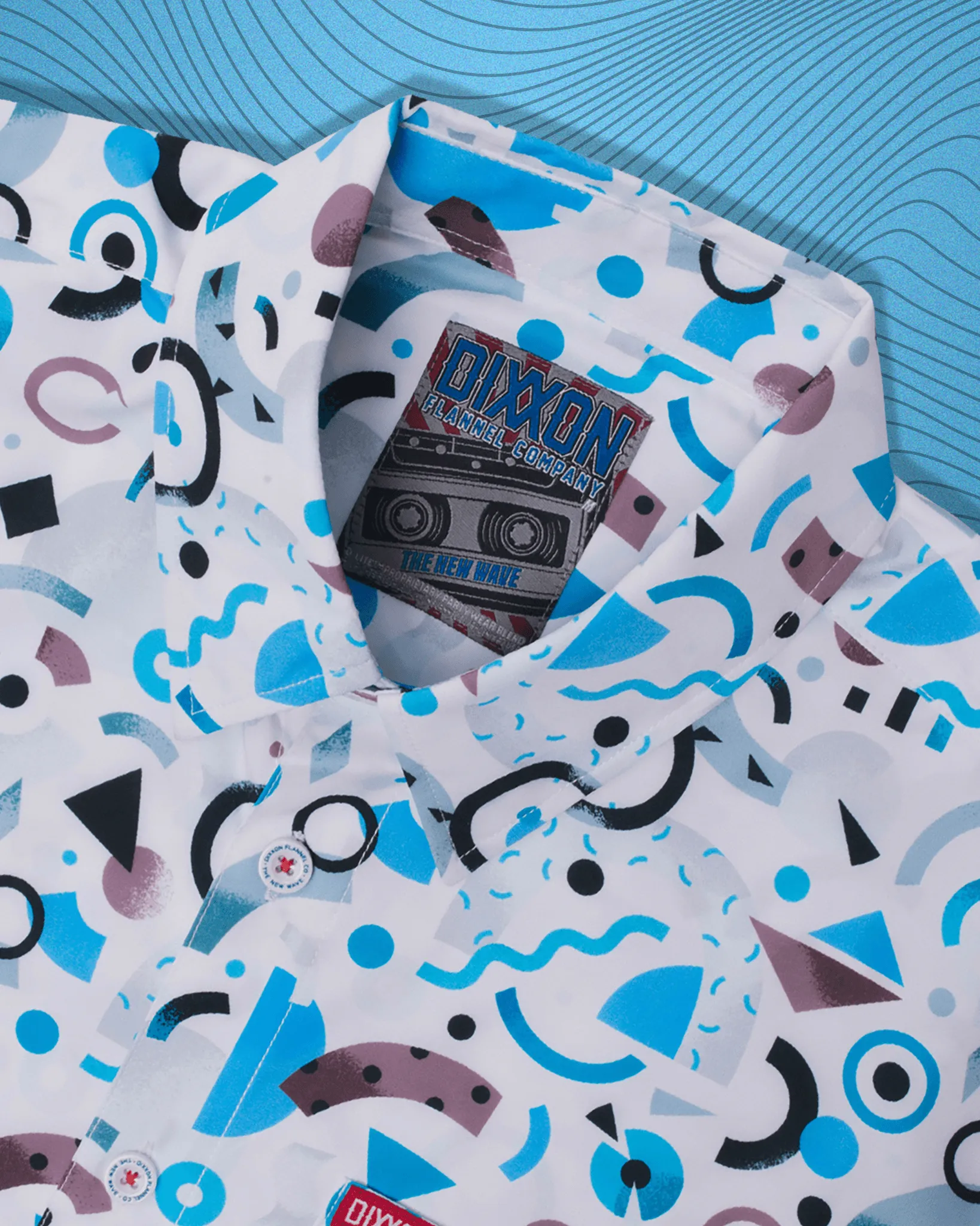 New Wave Party Shirt sold by Dixxon product image thumbnail 4