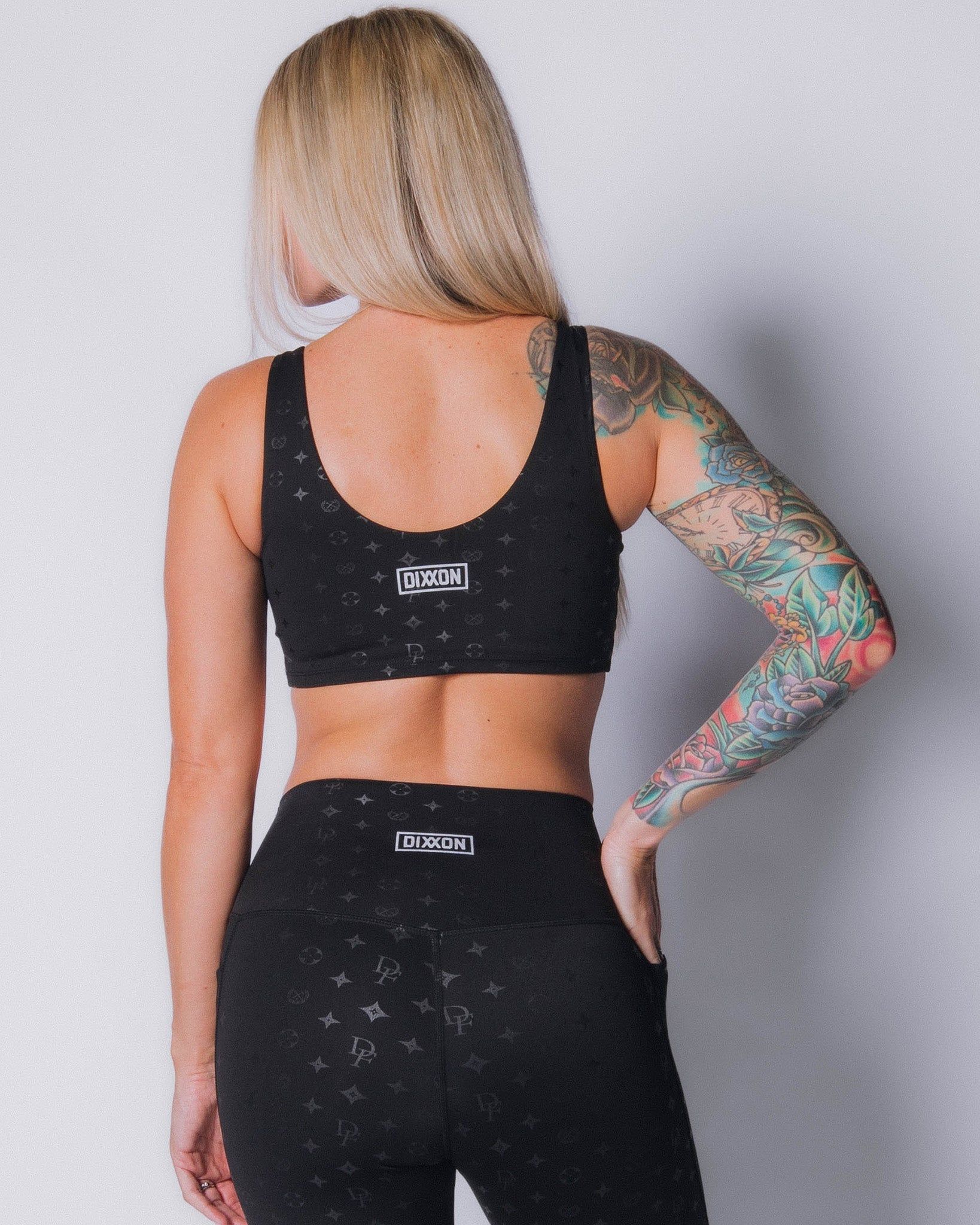 Women's Bougie Classic Sports Bra - Black sold by Dixxon product image thumbnail 2