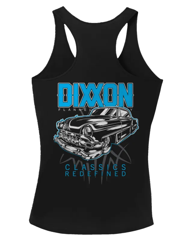Women's Classics Redefined Fitted Tank - Black made by Dixxon