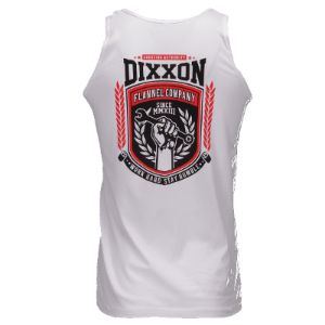 Against the Grain Tank - White sold by Dixxon