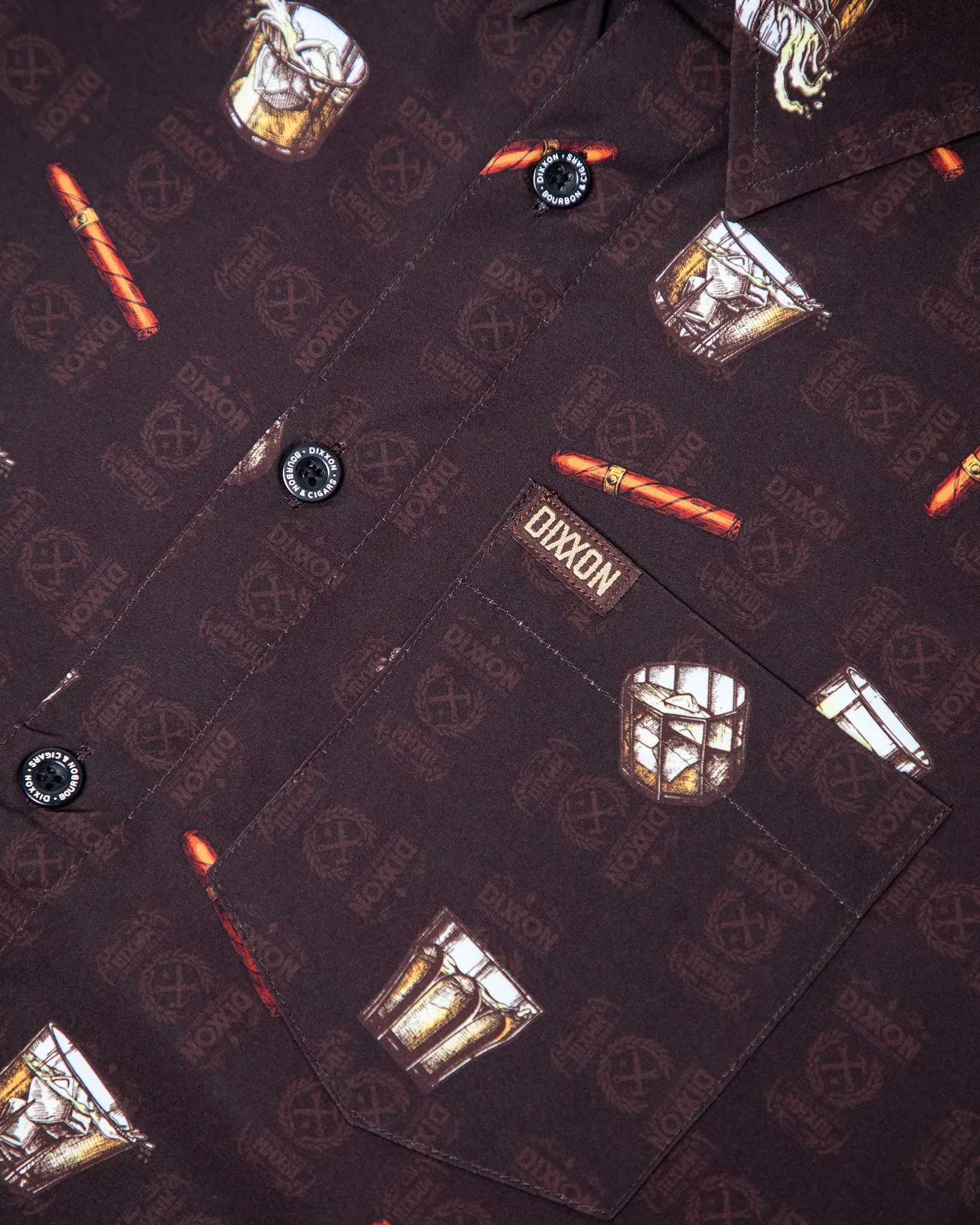 Oak & Smoke Party Shirt sold by Dixxon product image thumbnail 5