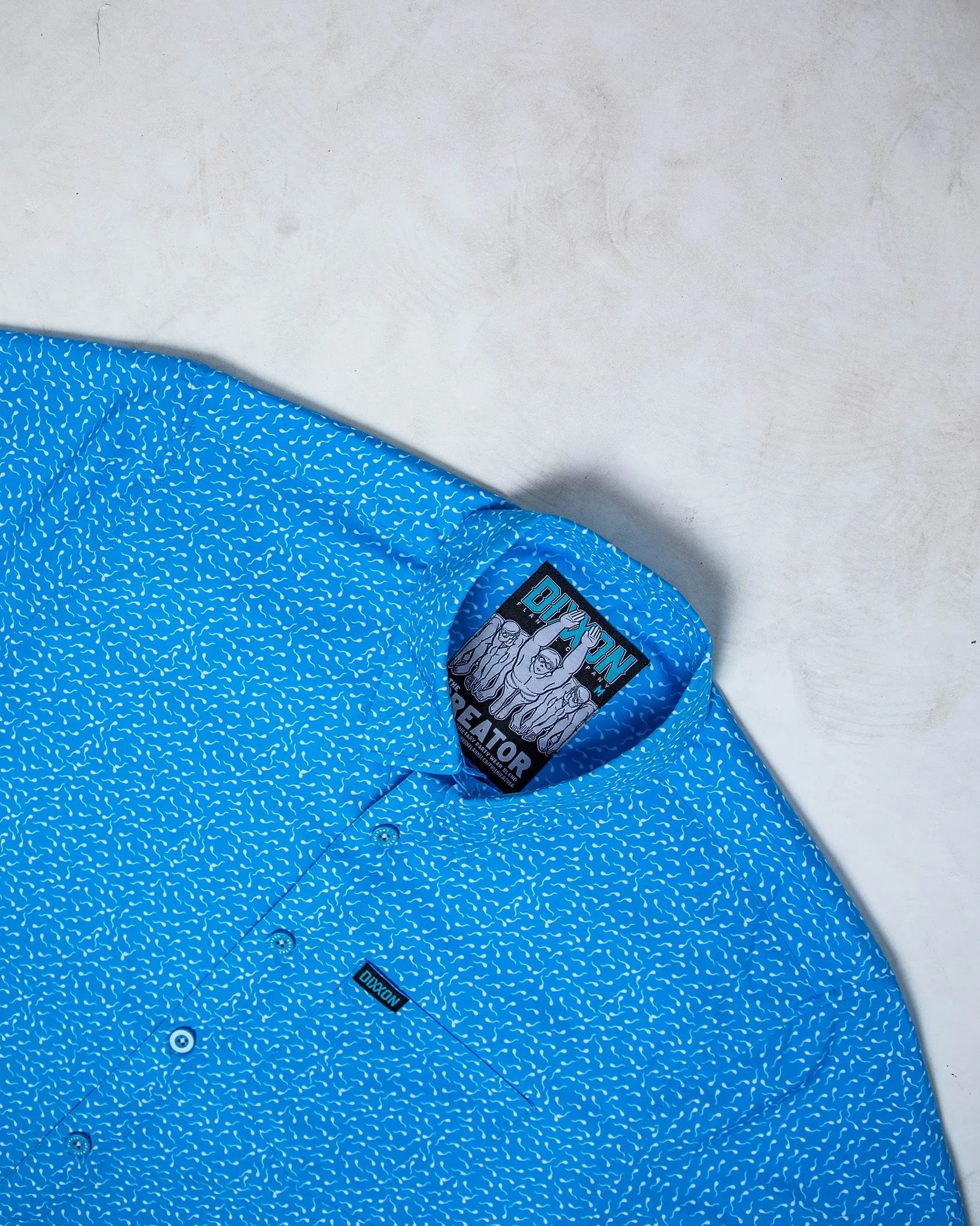 The Creator Party Shirt - Blue sold by Dixxon product image thumbnail 5