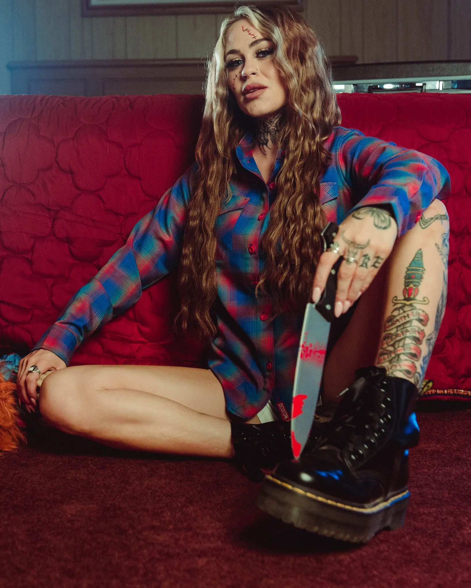 Women's Chucky Flannel sold by Dixxon product image thumbnail 4