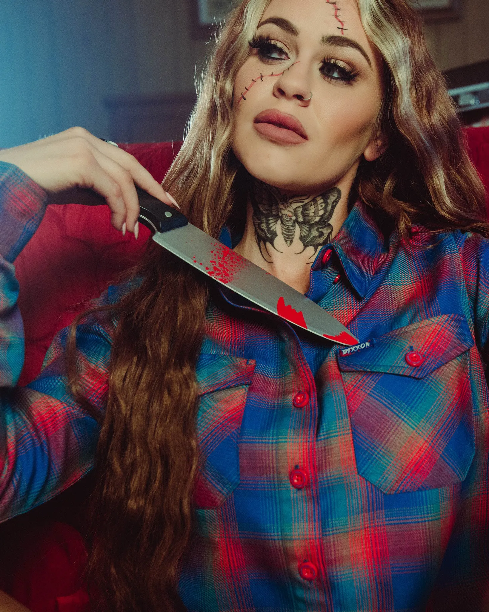 Women's Chucky Flannel sold by Dixxon product image thumbnail 3