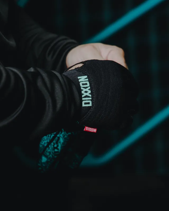 BRAAP Moto Gloves - Aqua Yeww! sold by Dixxon