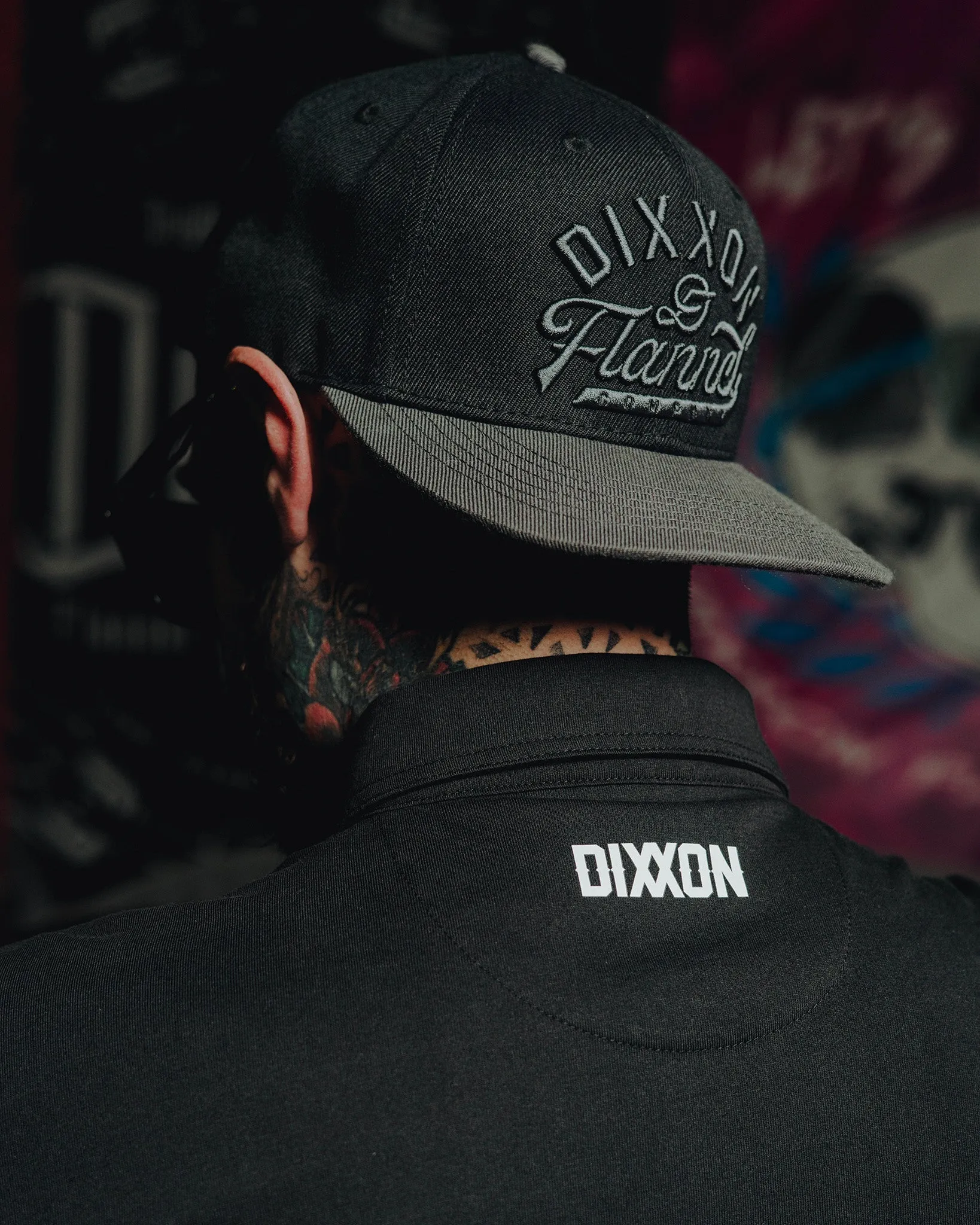 Black Argyle Premium Polo sold by Dixxon product image thumbnail 4