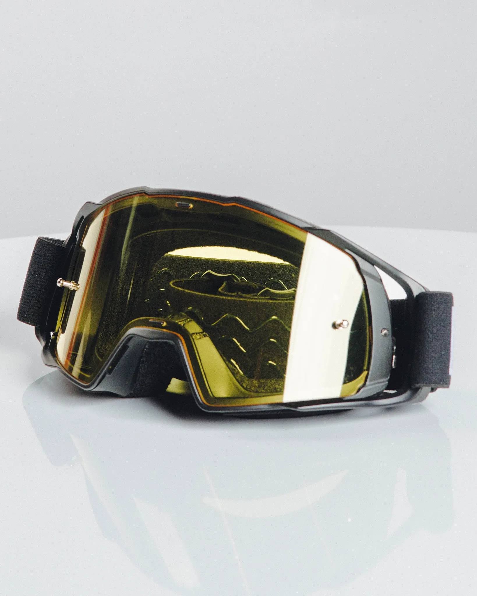 Contender MX Goggles Sand - Black & White / Yellow Lens sold by Dixxon product image thumbnail 2