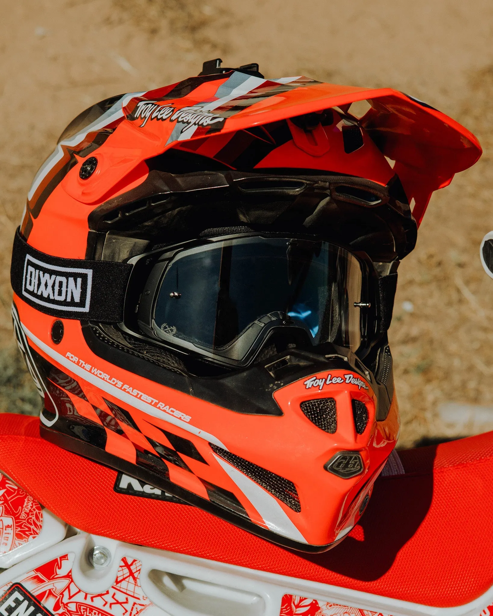 Contender MX Goggles - Black & White / Clear Lens sold by Dixxon product image thumbnail 5