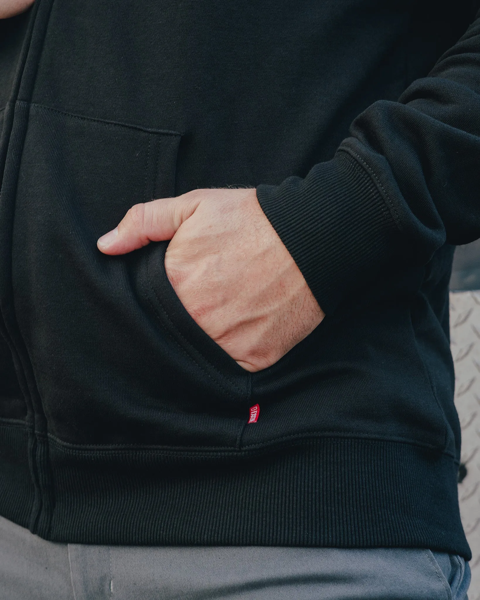 Eagle Eye Zip Up - Black sold by Dixxon product image thumbnail 4