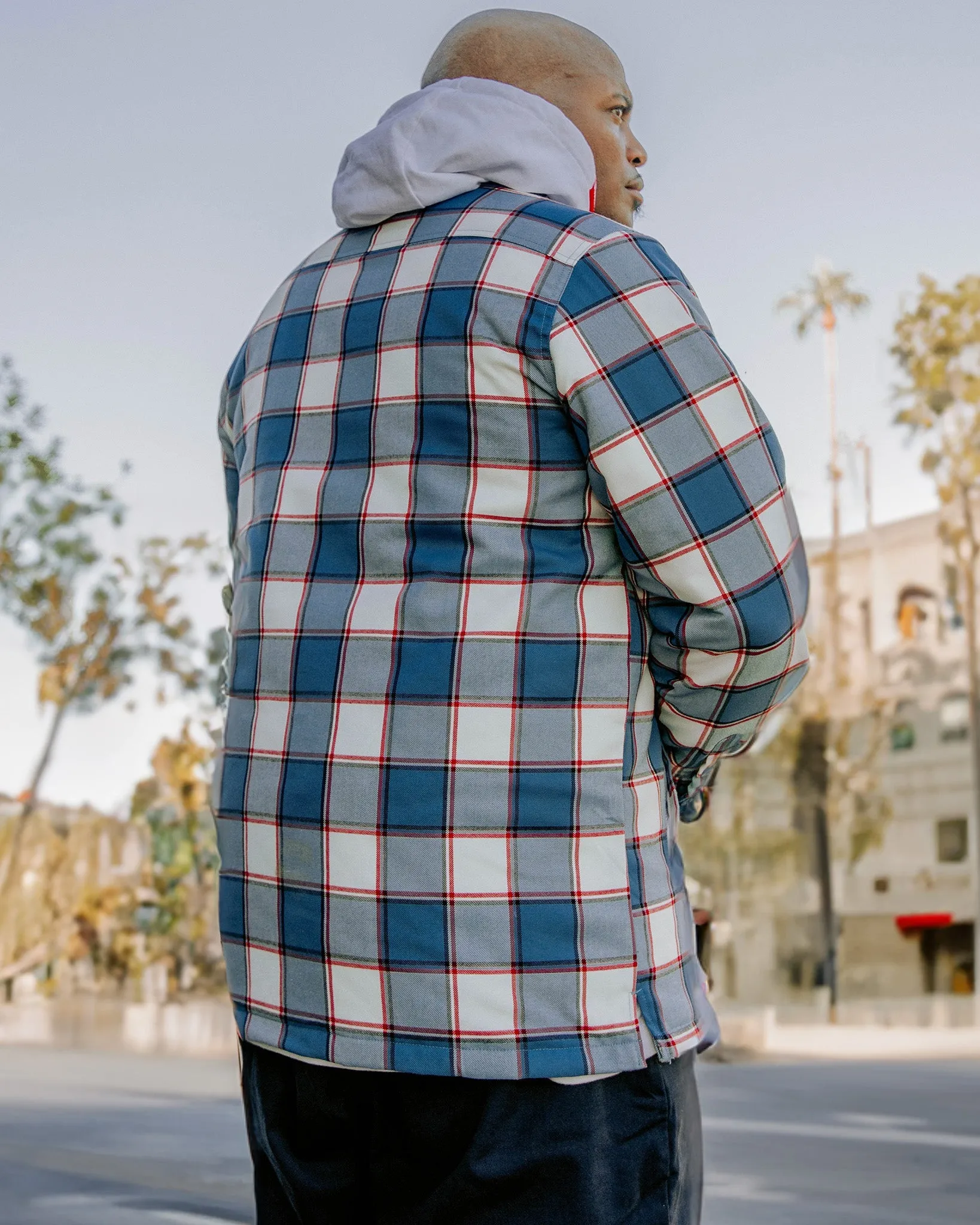 Neighborhood Hooded Flannel Jacket sold by Dixxon product image thumbnail 3