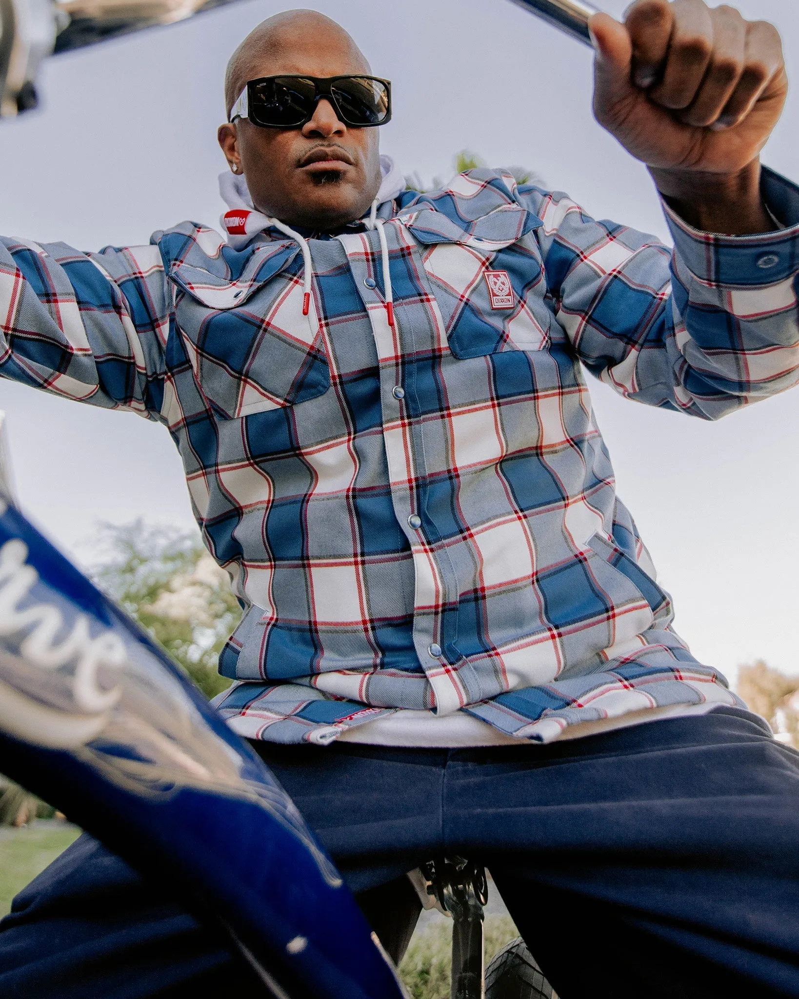 Neighborhood Hooded Flannel Jacket sold by Dixxon