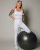 Women's Classic Leggings - White Marble sold by Dixxon