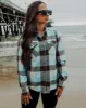 Women's Pier Bowl Flannel sold by Dixxon