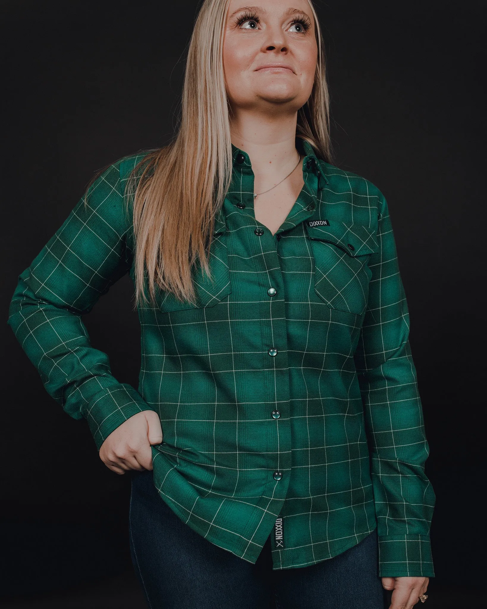 Women's The Wreath Flannel sold by Dixxon