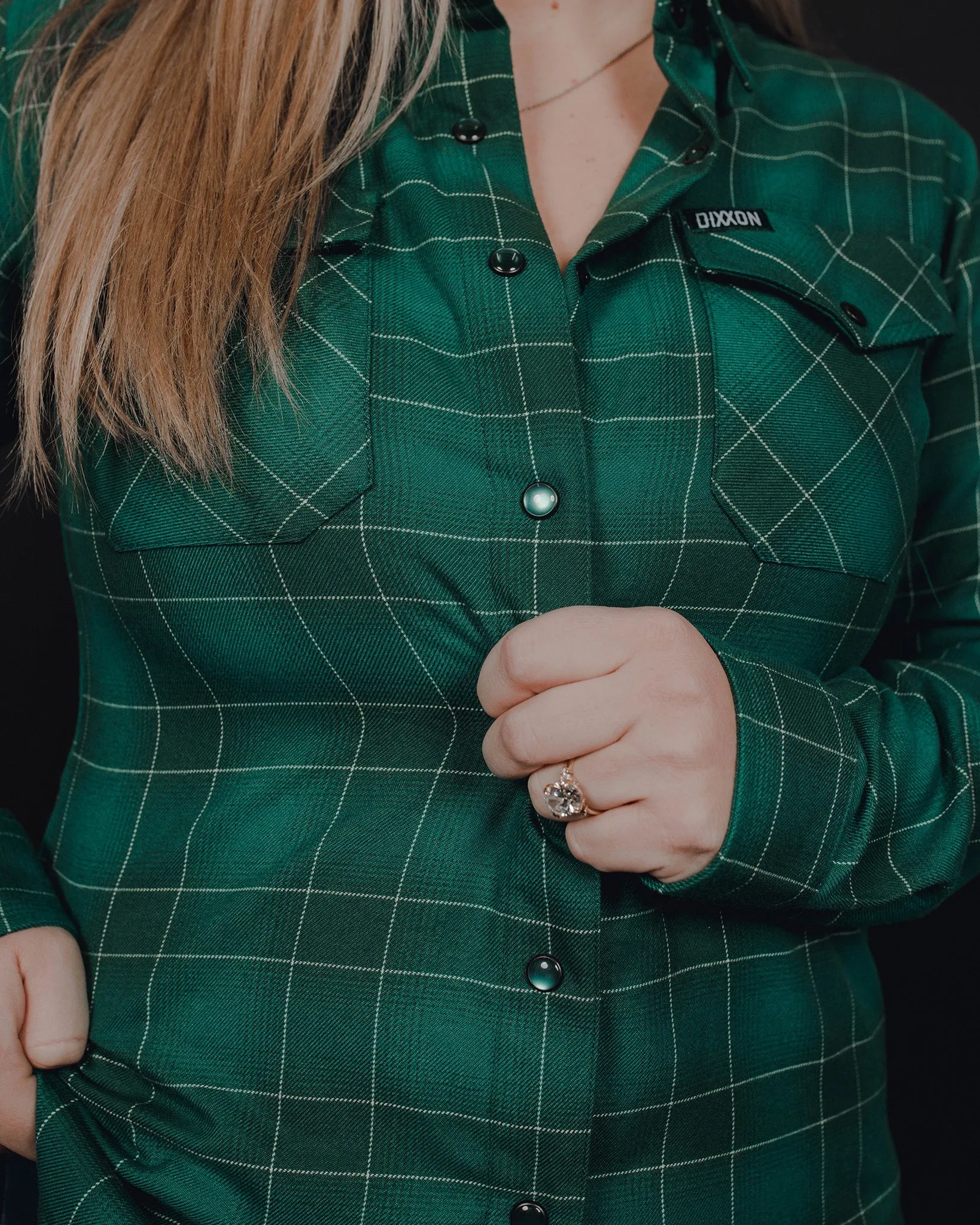 Women's The Wreath Flannel sold by Dixxon product image thumbnail 3