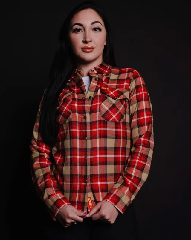 Women's Oorah! Flannel sold by Dixxon