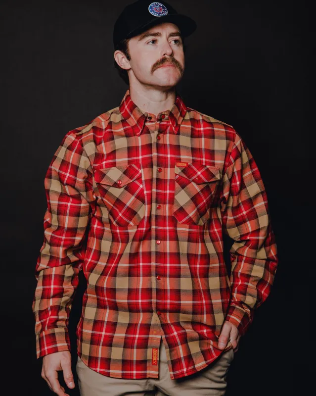 Oorah! Flannel sold by Dixxon