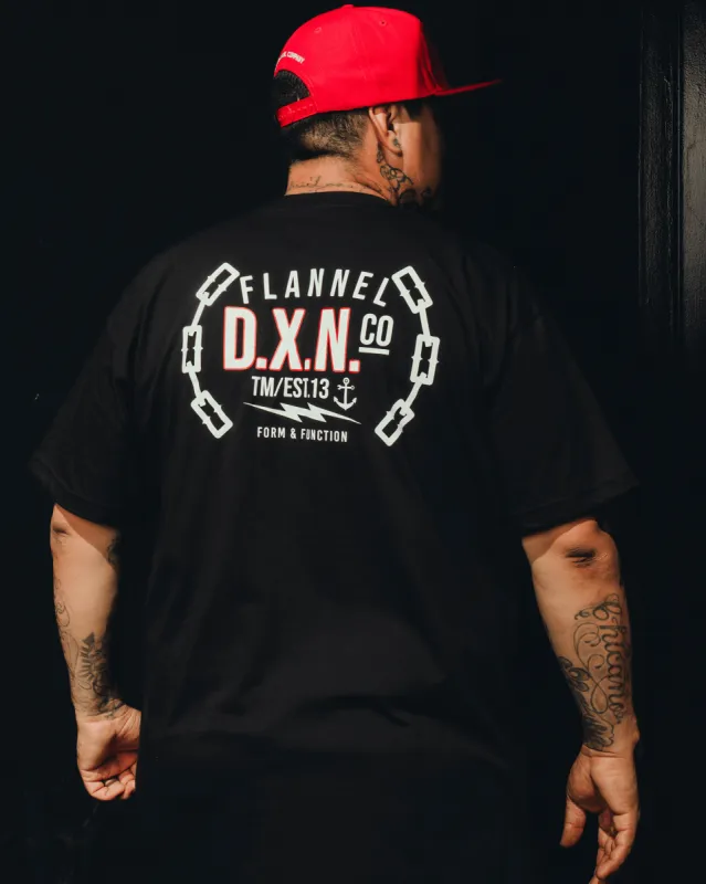 Bonded T-Shirt - Black made by Dixxon