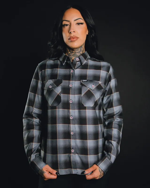 Women's Shadows Fall Flannel made by Dixxon