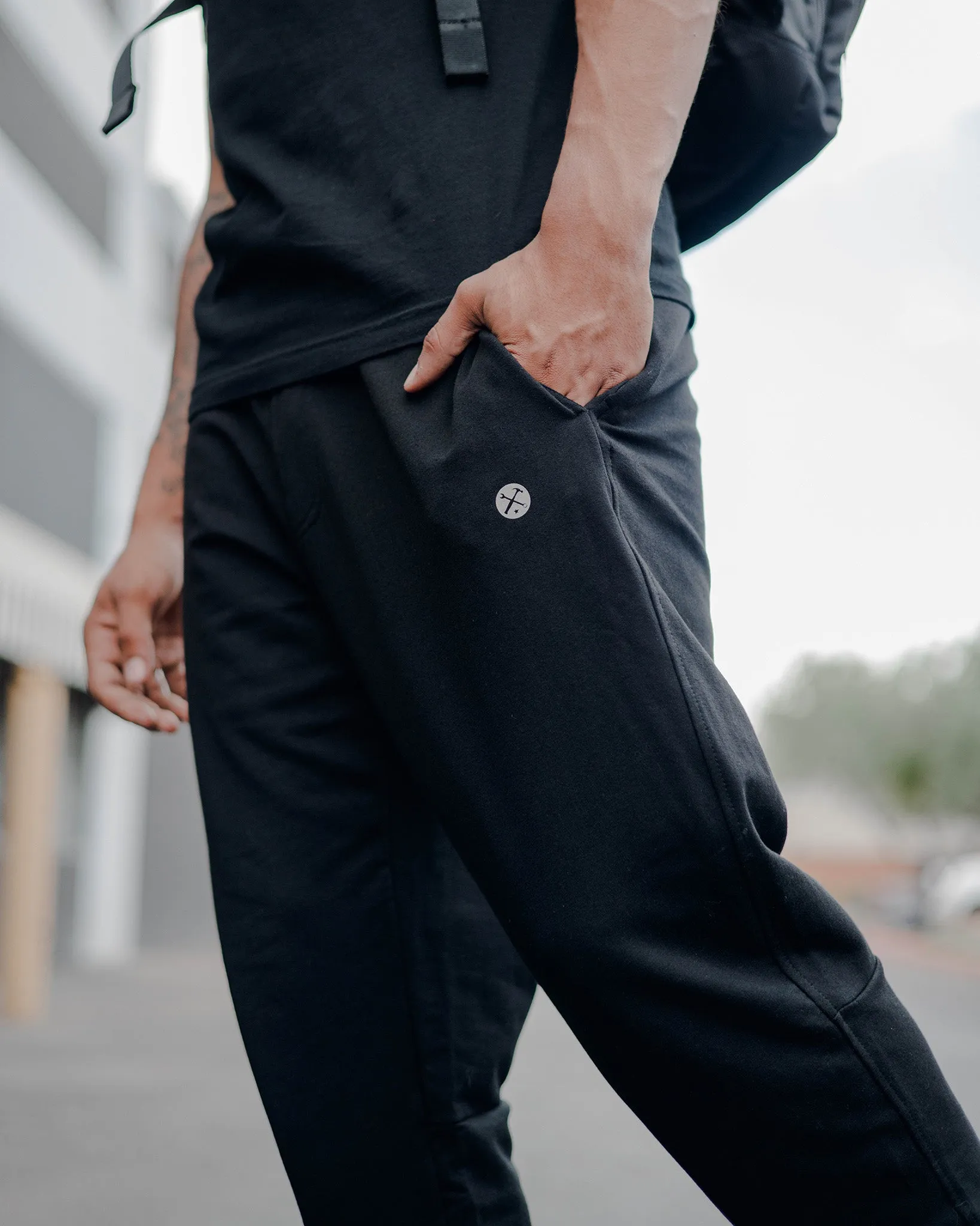 Joggers - Black sold by Dixxon product image thumbnail 3