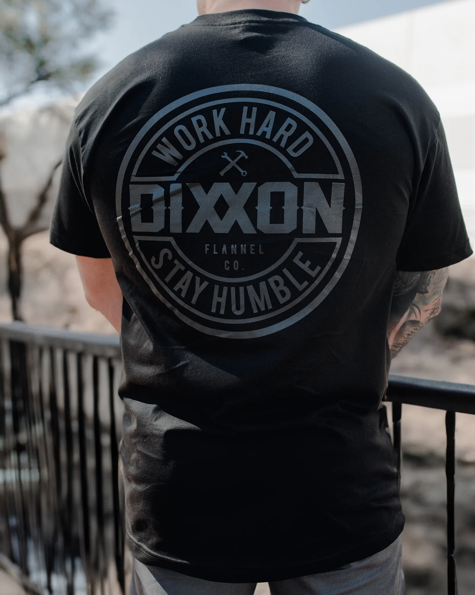 Gray Corpo T-Shirt - Black sold by Dixxon