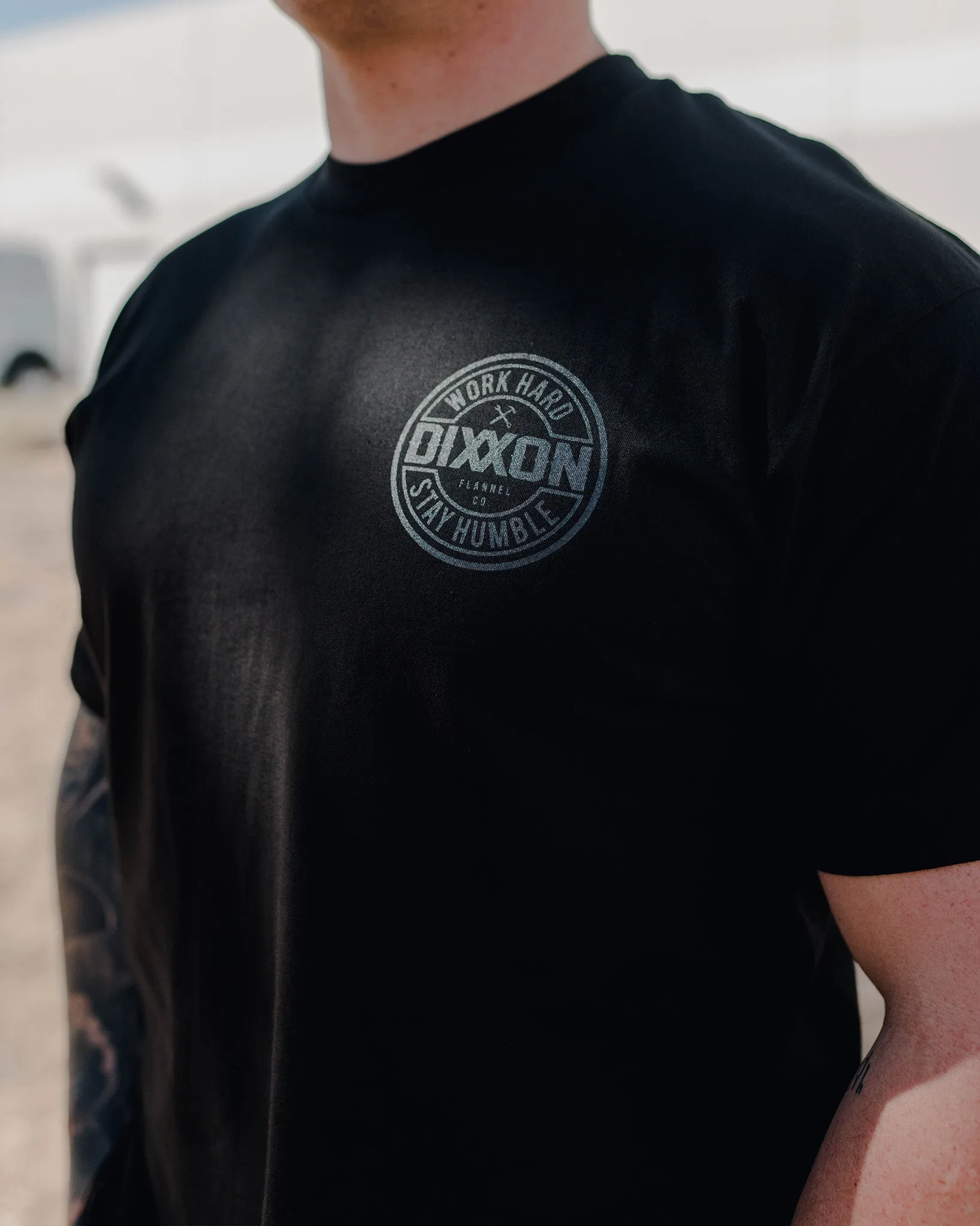 Gray Corpo T-Shirt - Black sold by Dixxon product image thumbnail 2