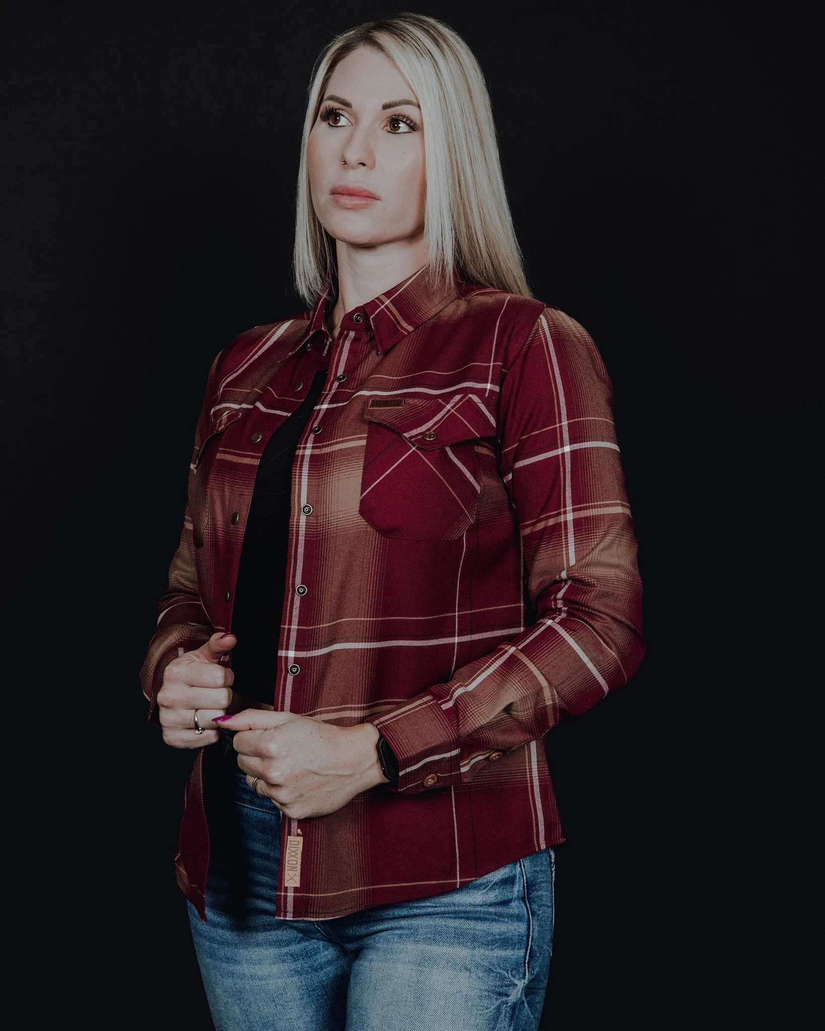 Women's The Cabernet Flannel sold by Dixxon