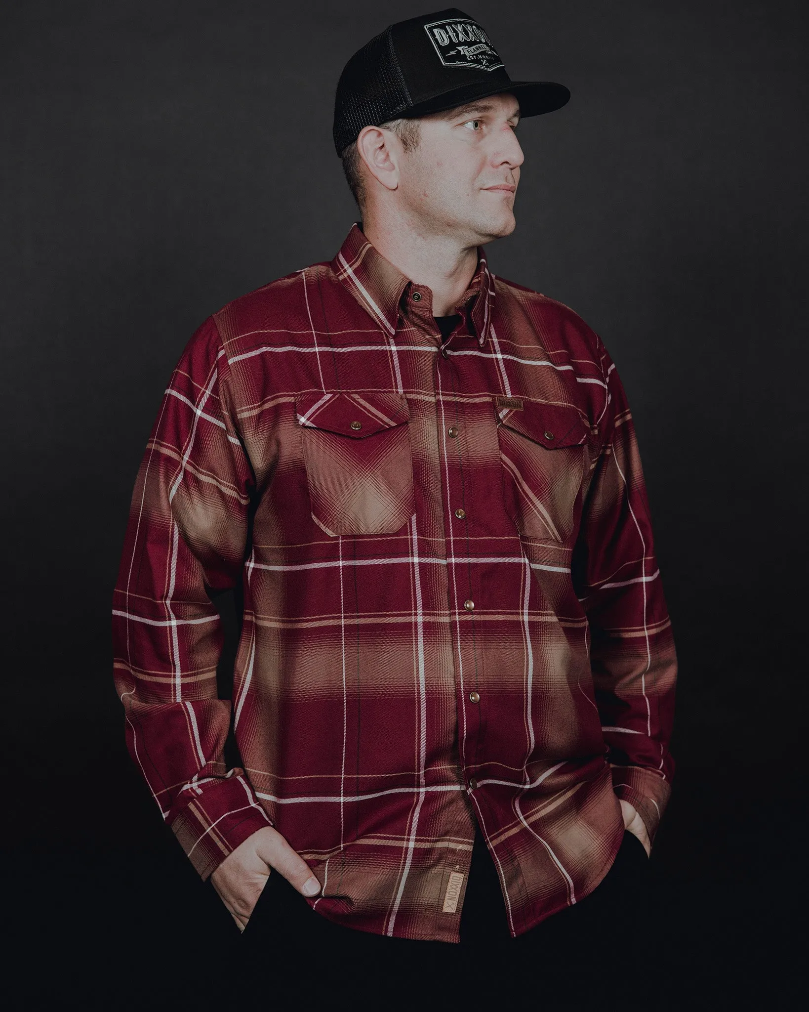 The Cabernet Flannel sold by Dixxon