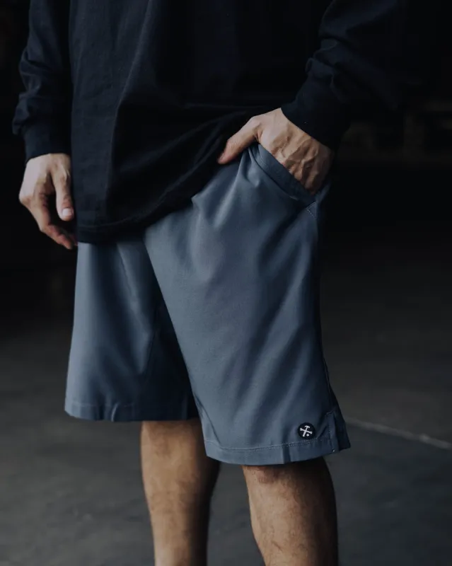 9" Gym Shorts - Charcoal sold by Dixxon