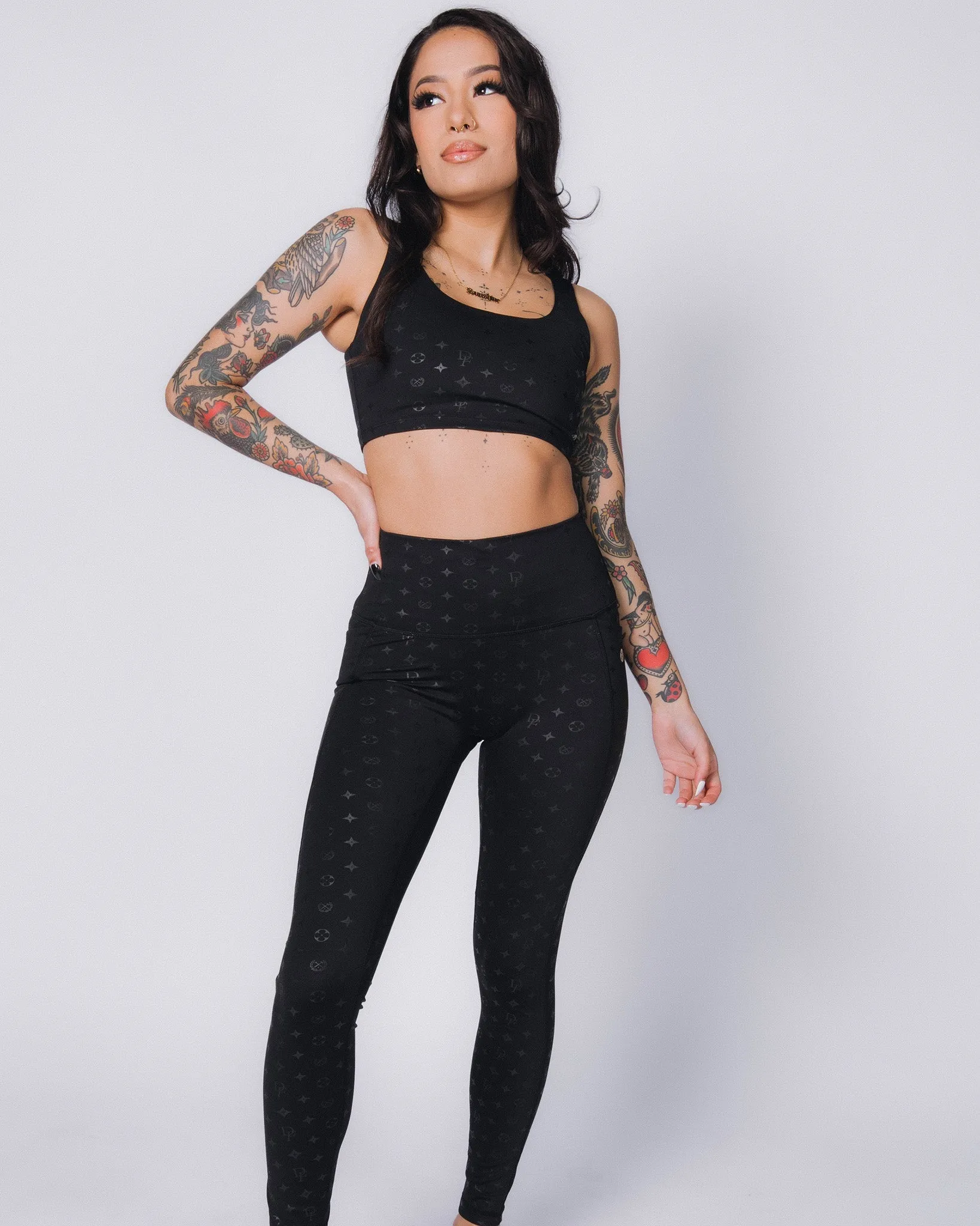 Women's Bougie Classic Leggings - Black sold by Dixxon