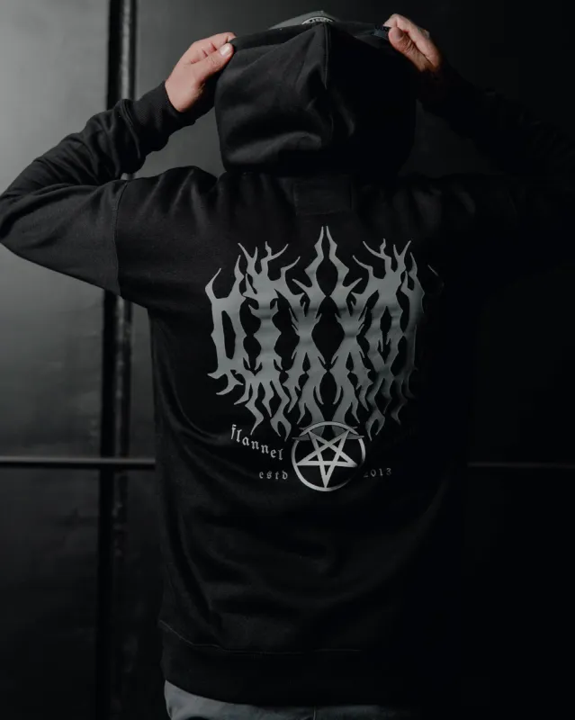Norse Pullover Hoodie - Black sold by Dixxon