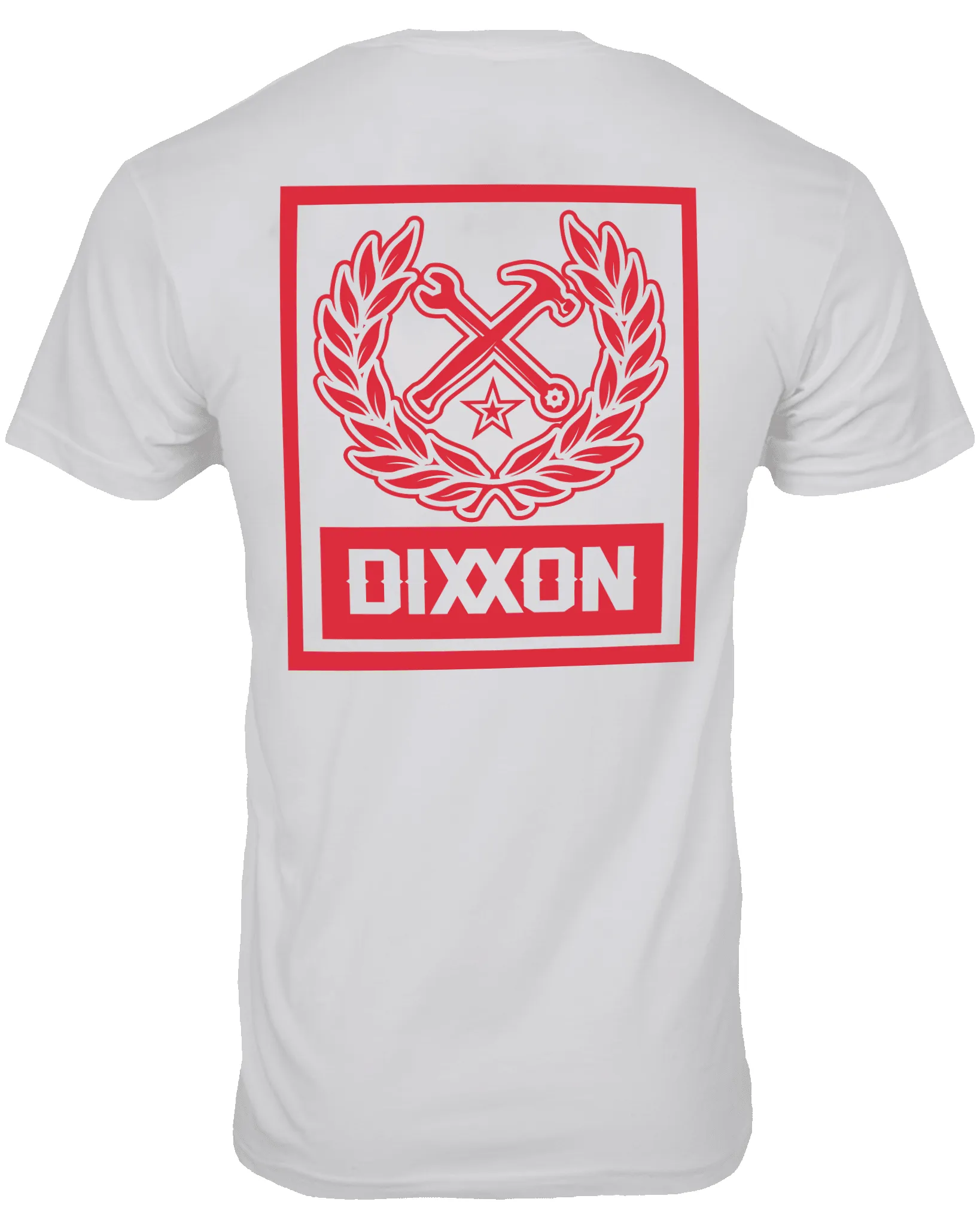 Red Box Crest T-Shirt - White sold by Dixxon product image thumbnail 2