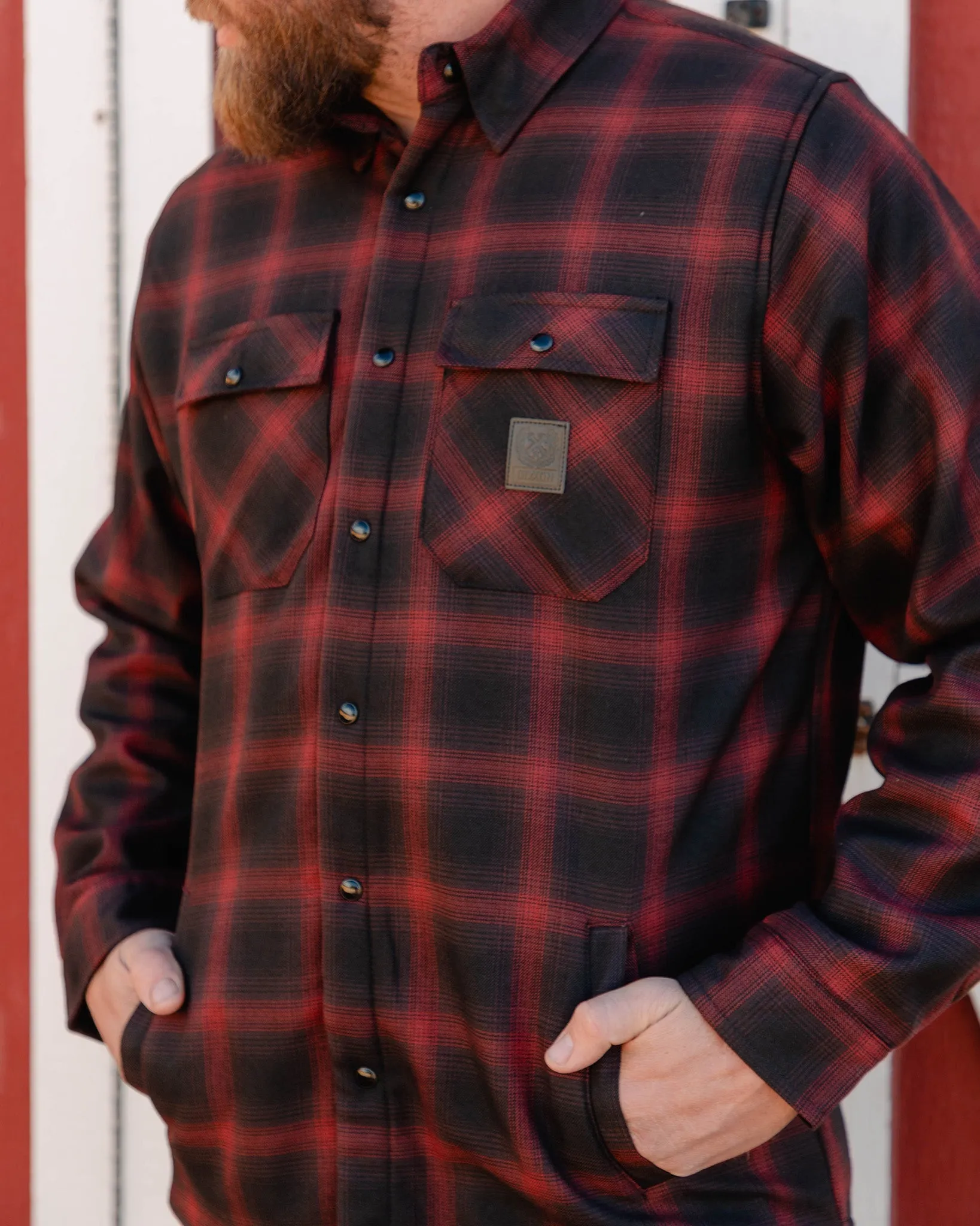 Restoration Sherpa Lined Flannel Jacket sold by Dixxon product image thumbnail 4