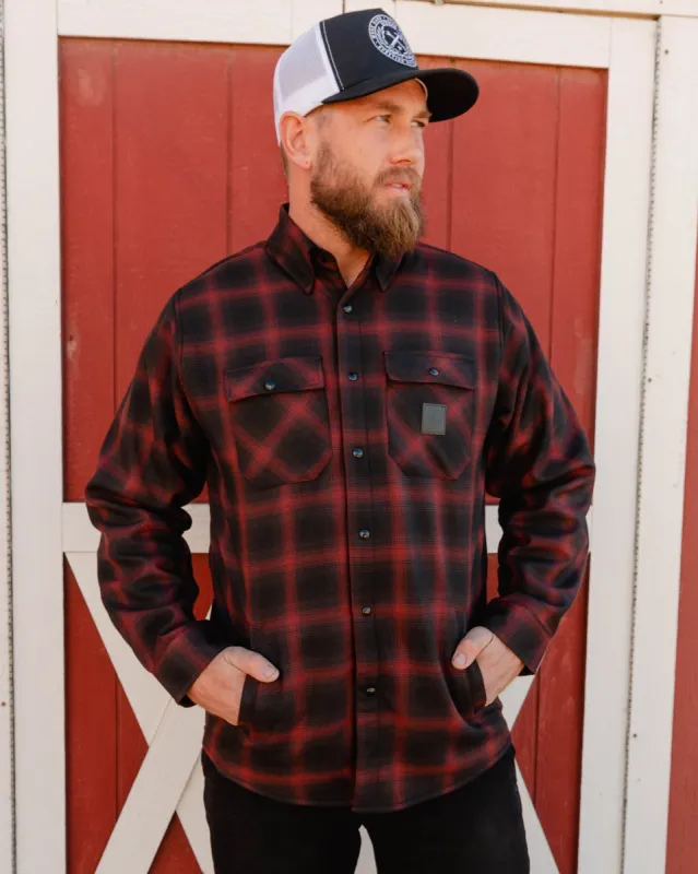Restoration Sherpa Lined Flannel Jacket sold by Dixxon