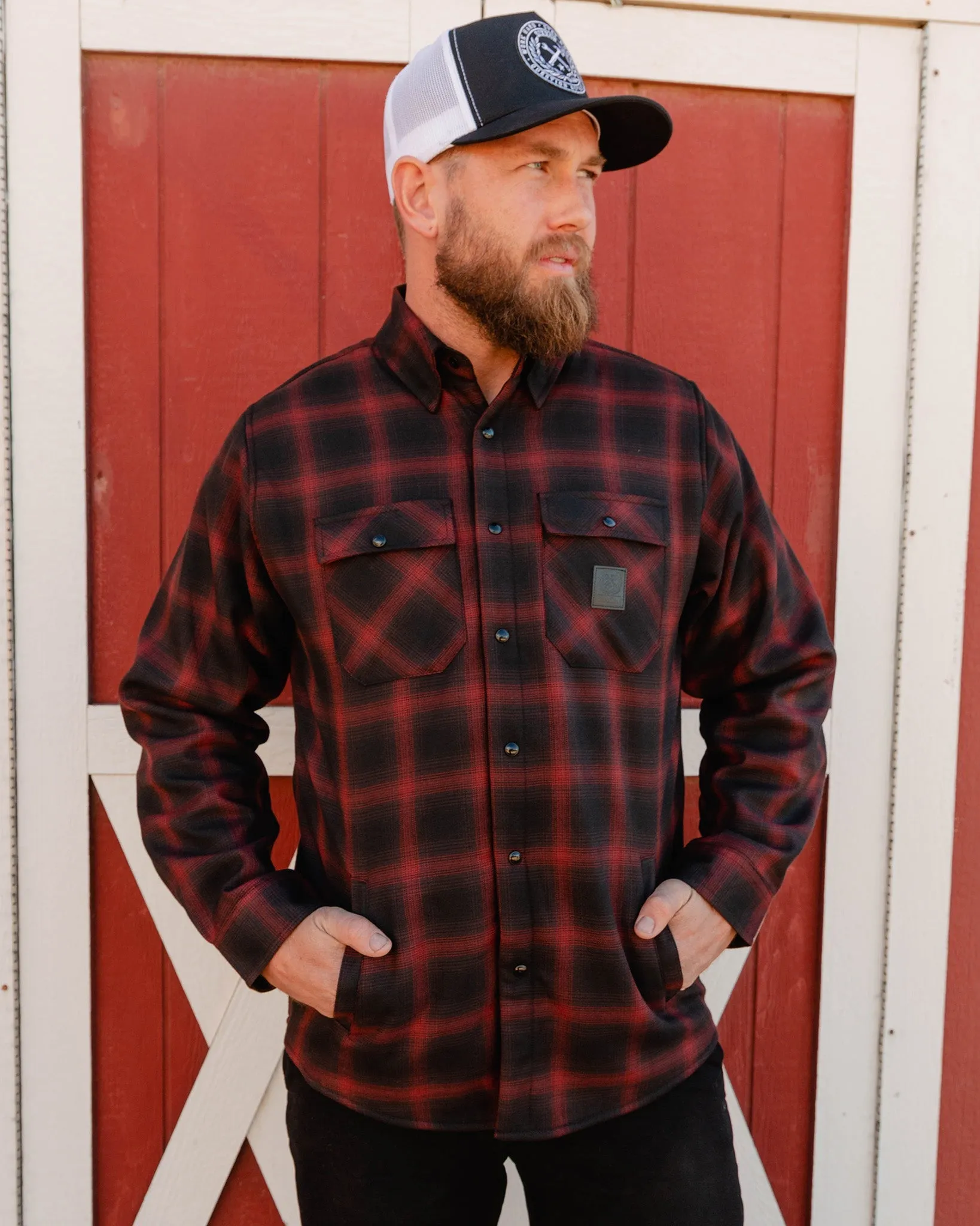Restoration Sherpa Lined Flannel Jacket sold by Dixxon