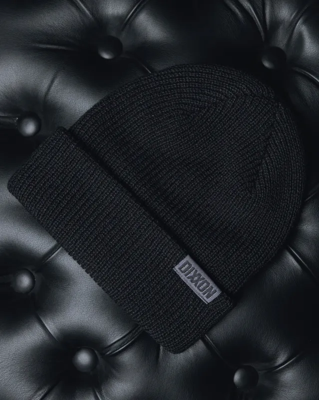 Dock Beanie - Black & Gray sold by Dixxon