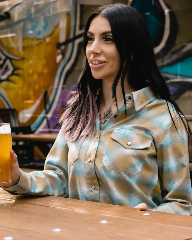 Women's Pale Ale Flannel sold by Dixxon